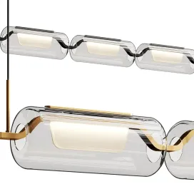 Kuzco lighting hilo linear pendant lamp